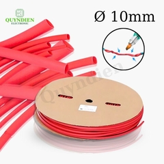 Gen co nhiệt size 10mm màu đỏ