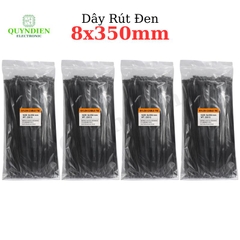 Dây Rút Nhựa Nhiều Kích Cỡ Màu Trắng Đen - Giá Bán 1Kg