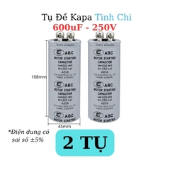 Tụ Đề Khởi Động Tinh Chi 600uF 250VAC