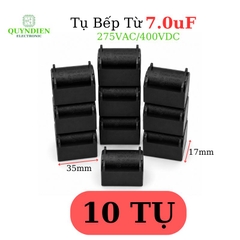 K10 Tụ Bếp Từ 7uF - 400V Loại Đứng