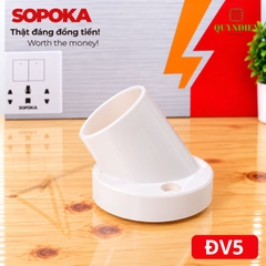 Đuôi Đèn Vát Tường Ngồi Xéo E27 ĐV5 SOPOKA