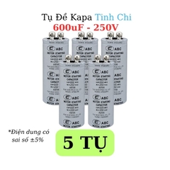 Tụ Đề Khởi Động Tinh Chi 600uF 250VAC