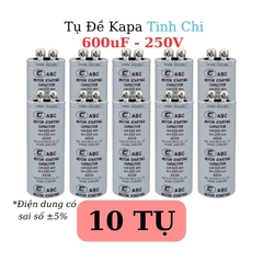 Tụ Đề Khởi Động Tinh Chi 600uF 250VAC