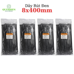 Dây Rút Nhựa Nhiều Kích Cỡ Màu Trắng Đen - Giá Bán 1Kg