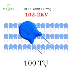 Tụ Cao Áp Tụ Điện Gốm Tụ Xanh Dương 102-2KV