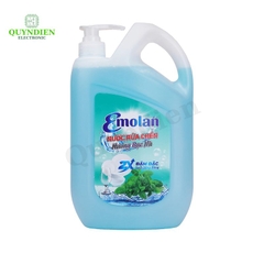 Nước rửa chén Emolan hương BẠC HÀ - 2.1L