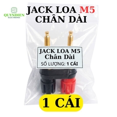 Trạm Loa Ampli Jack Loa Đôi Đỏ Đen M5 Chân Dài