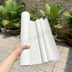 Giấy Phim Cách Điện Trắng 2 Mặt Xù Dày 0.25mm