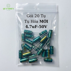 Tụ Hóa 50V 1uF 2.2uF 4.7uF 10uF 47uF
