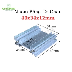 Nhôm Tản Nhiệt - Nhôm Bông TO-247 Kích Thước 40x34x12mm