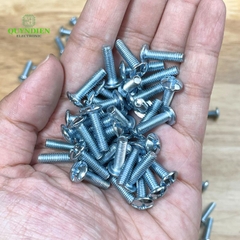 Ốc Vít Đầu Dù Ren Mịn M4x17mm