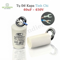 Tụ Đề Máy Bơm Nước 40uF 450VAC Tinh Chi.