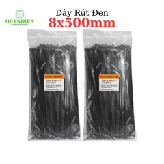 Dây Rút Nhựa Nhiều Kích Cỡ Màu Trắng Đen - Giá Bán 1Kg
