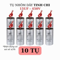 Tụ Nhôm Dây 15uF - 450V