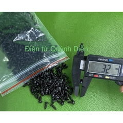 Ốc vít 3mm dài 11mm ĐEN ( túi 1Kg = 1000 gam)