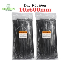 Dây Rút Nhựa Nhiều Kích Cỡ Màu Trắng Đen - Giá Bán 1Kg
