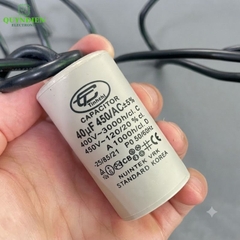 Tụ Đề Máy Bơm Nước 40uF 450VAC Tinh Chi.