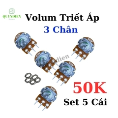 Volum biến trở Triết áp đơn WH148 B50K