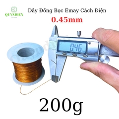 Dây ĐỒNG bọc emay cách điện size 0.45mm