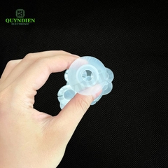 Lõi Nhựa Audio 2 Đầu Tròn Quấn Cuộn Cảm Phân Tần Loa - Màu Trắng Trong