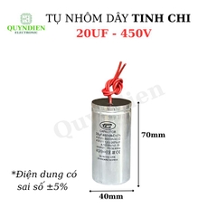 Tụ Nhôm Dây 20uF - 450V