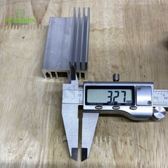 Nhôm tản nhiệt 2 tầng 7 cánh dài 11.5cm nhôm 2 vế 115x44x29mm