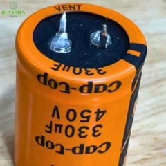 Tụ Hóa Lọc Nguồn 330uf 450VDC CapTop