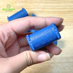 Tụ Bếp Từ 7uF 275VAC/400VDC Màu Xanh Loại Đứng