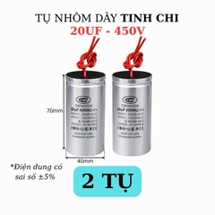 Tụ Nhôm Dây 20uF - 450V