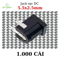 Jack, Giắc sạc DC 5.5x2.5mm Loại chân cắm