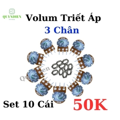 Volum biến trở Triết áp đơn WH148 B50K