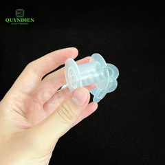 Lõi Nhựa Audio 2 Đầu Tròn Quấn Cuộn Cảm Phân Tần Loa - Màu Trắng Trong