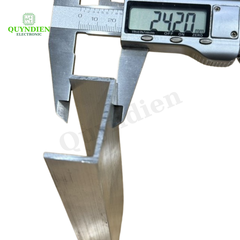 Nhôm tản nhiệt chữ U dài 120mm