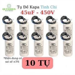 Tụ Đề Máy Bơm Nước 45uF 450VAC Tinh Chi