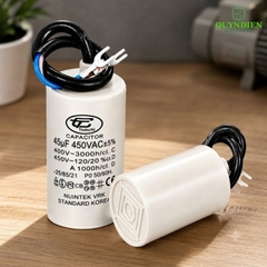 Tụ Đề Máy Bơm Nước 45uF 450VAC Tinh Chi