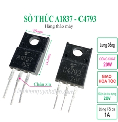 sò thúc A1837 C4793 hàng tháo máy lưng đồng chân zin