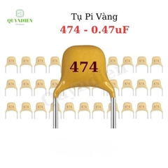 Tụ Pi 474 0.47uF-50V Vàng