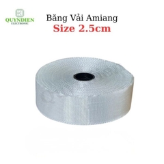 Băng Vải Amiang Cách Điện Chống Cháy - Cuộn 30 Mét