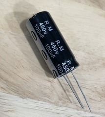 Tụ lộc nguồn 100uf 450V mới 100% chân mềm