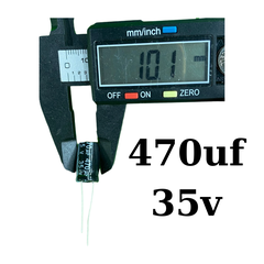 Tụ hóa 470uf-16v 25v 35v 50v màu ngẫu nhiên