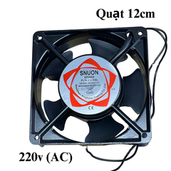 Quạt Hút Mùi, Quạt tản nhiệt Thông Gió 12x12x3.8cm-220V
