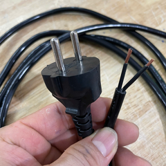 Dây nguồn lõi đồng dài 2m, 3m, 5m dùng cho máy khoan, máy cưa, máy cắt,...v.v...