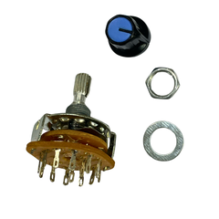 Công Tắc Xoay Kênh 2-3 kênh 4-6 vị trí có kèm tán