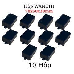 Hộp Nhựa ABS WANCHI 78x50x30mm Màu Đen