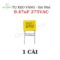 Tụ Kẹo Vàng vuông 0.47uF 275VAC-Xát Nhỏ
