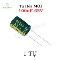 Tụ Hóa 100uf - 63V Màu ngẫu nhiên