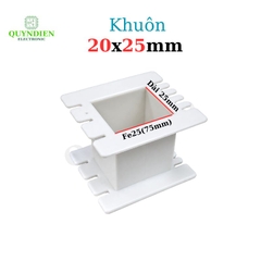 Khuôn Nhựa Quấn Biến Áp Fe Silic 20x25mm