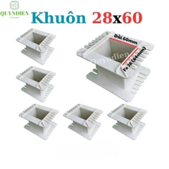 Khuôn Nhựa Quấn Biến Áp Fe Silic 28x60mm