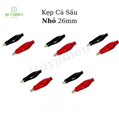 Kẹp Cá Sấu 26mm Loại Nhỏ
