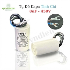 Tụ Đề Máy Bơm Nước 8uF 450VAC Tinh Chi